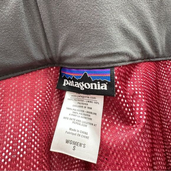 NWOT Patagonia Snowbelle Snow Pants Red H2NO Performance Snowboard Women's small - Picture 13 of 14